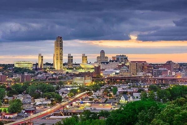 Albany, New York City, USA Skyline
