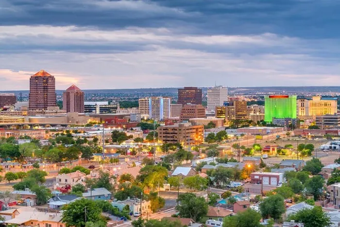 Framed Print : Albuquerque, New Mexico, USA downtown cityscape at twilight Framed Print : Albuquerque, New Mexico, USA downtown cityscape at twilight