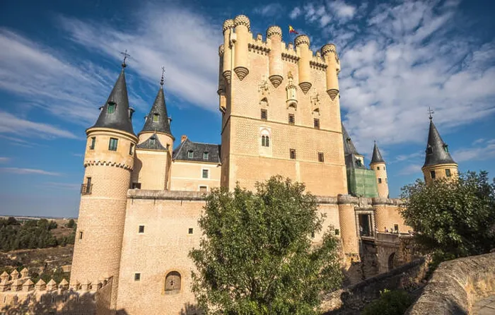 Framed Print : The Alcazar of Segovia, a World Heritage Site, Spain Framed Print : The Alcazar of Segovia, a World Heritage Site, Spain
