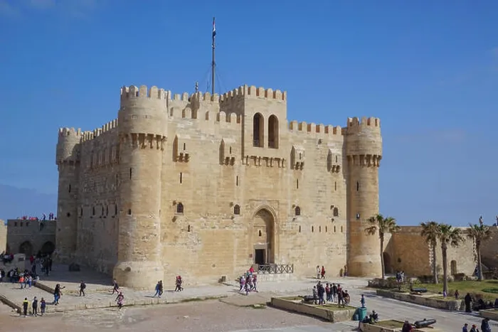 Framed Print : Alexandria, Egypt: The Qaitbay Citadel, built by Sultan Qaitbay in 1477 AD. Framed Print : Alexandria, Egypt: The Qaitbay Citadel, built by Sultan Qaitbay in 1477 AD.