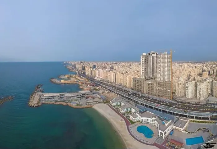 Framed Print : Alexandria, Egypt From The Sky Framed Print : Alexandria, Egypt From The Sky