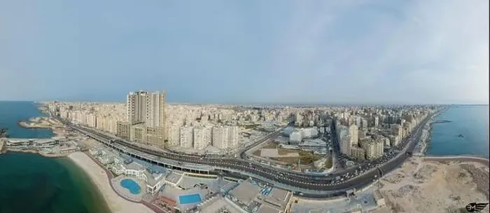 Framed Print : Alexandria, EGYPT From The Sky Framed Print : Alexandria, EGYPT From The Sky