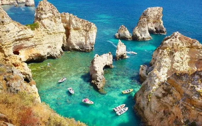 Framed Print : Algarve coast Ponta da Piedade near Lagos, Portugal Framed Print : Algarve coast Ponta da Piedade near Lagos, Portugal