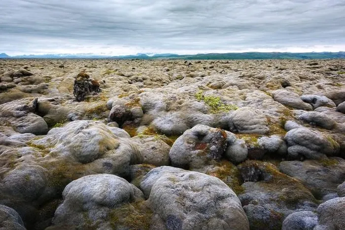 Framed Print : Alien Iceland landscape with lava field covered with brown moss Eldhraun from volcano eruption and cloudy sky Framed Print : Alien Iceland landscape with lava field covered with brown moss Eldhraun from volcano eruption and cloudy sky