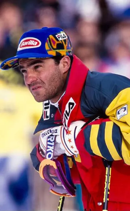 Framed Print : Alpine Skiing World Cup 1993 / 1994 Kitzbuehel Slalom 16 Framed Print : Alpine Skiing World Cup 1993 / 1994 Kitzbuehel Slalom 16