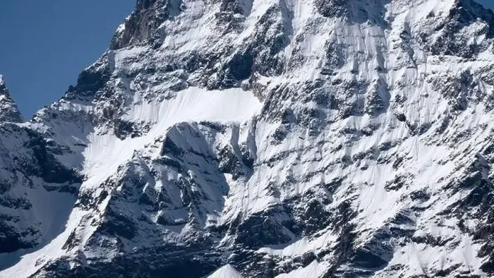 Framed Print : Alps cold mountain slopes. Creative. Snow and ice covered cliffs and rocks Framed Print : Alps cold mountain slopes. Creative. Snow and ice covered cliffs and rocks