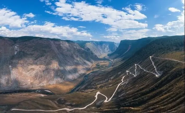 Framed Print : Altai mountain road pass Framed Print : Altai mountain road pass