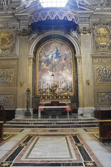 Framed Print : Altar of Immaculate Conception with painting by Bianchi (1740) in Saint Peter's Basilica, Vatican City, Vatican Framed Print : Altar of Immaculate Conception with painting by Bianchi (1740) in Saint Peter's Basilica, Vatican City, Vatican