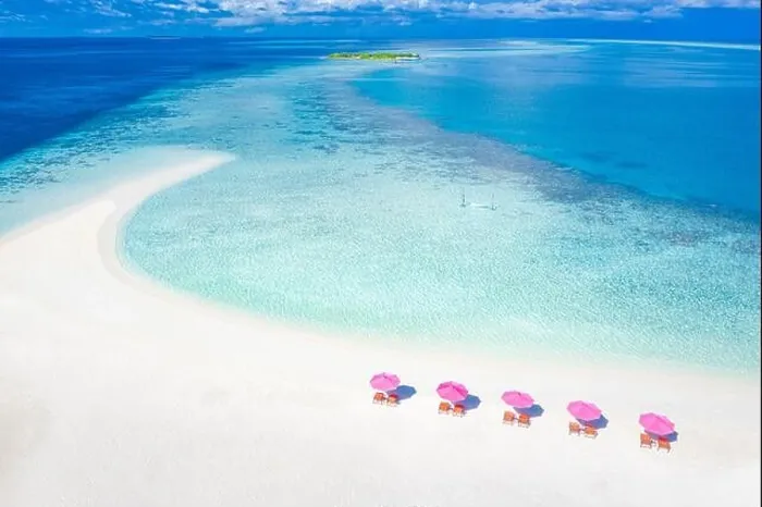 Framed Print : Amazing aerial landscape in Maldives islands. Perfect blue sea and coral reef view from drone or plane. Exotic summer travel and vacation landscape Framed Print : Amazing aerial landscape in Maldives islands. Perfect blue sea and coral reef view from drone or plane. Exotic summer travel and vacation landscape