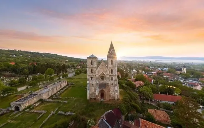 Framed Print : Amazing aerial photo about the Premontre Monastery Framed Print : Amazing aerial photo about the Premontre Monastery