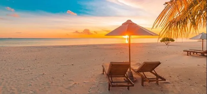 Framed Print : Amazing beach. Chairs on the sandy beach sea. Luxury summer holiday and vacation resort hotel for tourism. Inspirational tropical landscape. Tranquil Framed Print : Amazing beach. Chairs on the sandy beach sea. Luxury summer holiday and vacation resort hotel for tourism. Inspirational tropical landscape. Tranquil