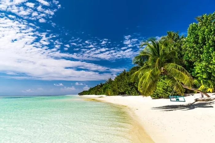 Framed Print : Amazing beach scenery in Maldives Framed Print : Amazing beach scenery in Maldives