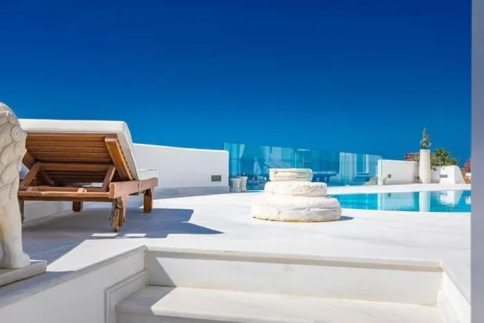 Framed Print : Amazing landscape, infinity pool caldera view Santorini, Greece with cruise ships. Blue sky wonderful summer scenery travel vacation, holiday. Inspire Framed Print : Amazing landscape, infinity pool caldera view Santorini, Greece with cruise ships. Blue sky wonderful summer scenery travel vacation, holiday. Inspire
