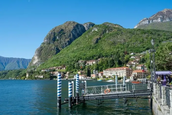 Framed Print : Amazing landscape in Menaggio - Como lake in Italy Framed Print : Amazing landscape in Menaggio - Como lake in Italy
