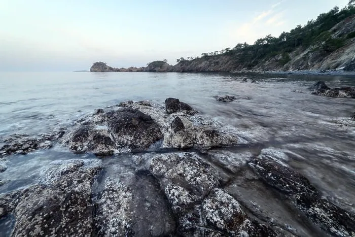 Framed Print : Amazing Mediterranean seascape in Turkey. Landscape photography Framed Print : Amazing Mediterranean seascape in Turkey. Landscape photography