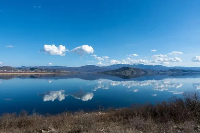 Framed Print : Amazing scenery by the lake Vegoritida, in Florina, Greece Framed Print : Amazing scenery by the lake Vegoritida, in Florina, Greece