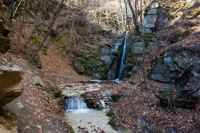 Framed Print : Amazing scenery by the little waterfall of Kagia, Panagitsa village, Pella, Greece