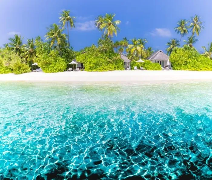 Framed Print : Amazing summer beach panorama. Exotic island coastline with palm trees and white sand close to amazing blue sea and lagoon. Tropical paradise beach Framed Print : Amazing summer beach panorama. Exotic island coastline with palm trees and white sand close to amazing blue sea and lagoon. Tropical paradise beach