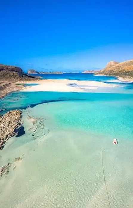 Framed Print : Amazing view of Balos Lagoon with magical turquoise waters Framed Print : Amazing view of Balos Lagoon with magical turquoise waters