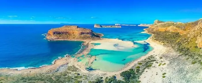 Framed Print : Amazing view of Balos Lagoon with magical turquoise waters Framed Print : Amazing view of Balos Lagoon with magical turquoise waters