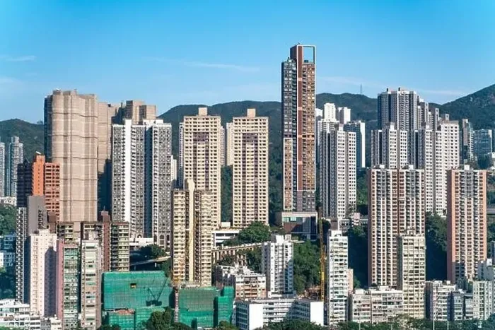 Framed Print : The amazing view of Hong-Kong cityscape full of skyscrapers from the rooftop Framed Print : The amazing view of Hong-Kong cityscape full of skyscrapers from the rooftop