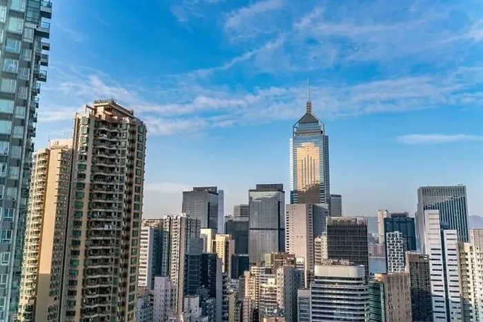 Framed Print : The amazing view of Hong-Kong cityscape full of skyscrapers from the rooftop Framed Print : The amazing view of Hong-Kong cityscape full of skyscrapers from the rooftop
