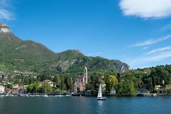 Framed Print : Amazing view of Tremezzo - Como lake in Italy Framed Print : Amazing view of Tremezzo - Como lake in Italy