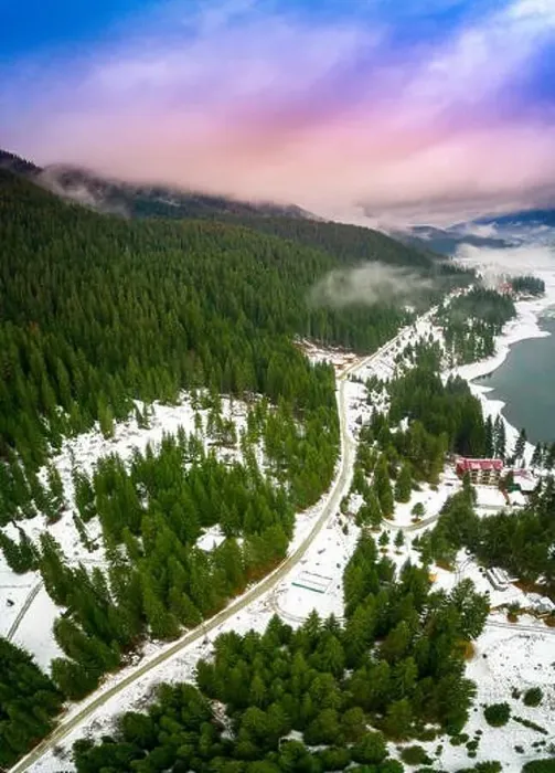 Framed Print : Amazing winter Landscape of Dospat Reservoir, Smolyan Region, Bulgaria - Drone winter top shot Framed Print : Amazing winter Landscape of Dospat Reservoir, Smolyan Region, Bulgaria - Drone winter top shot