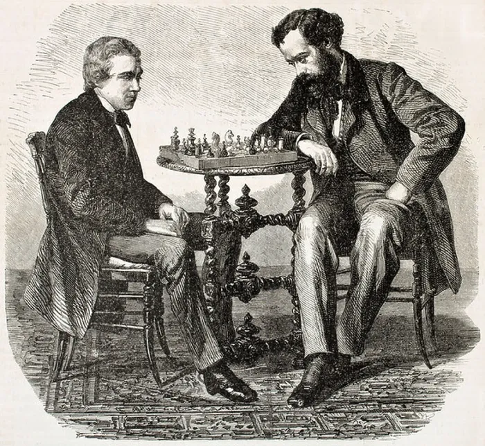 Framed Print : American chess prodigy Paul Morphy Framed Print : American chess prodigy Paul Morphy