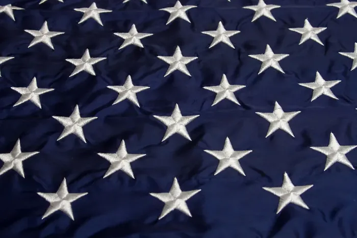 Framed Print : American, flag background consisting of the blue field and stars only Framed Print : American, flag background consisting of the blue field and stars only