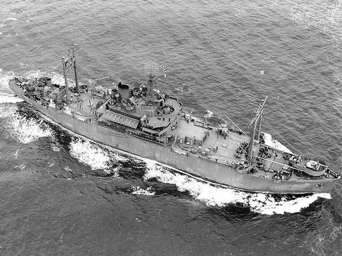 Framed Print : The amphibious force command ship USS Appalachian (AGC-1) is shown underway off New York in 1943 Framed Print : The amphibious force command ship USS Appalachian (AGC-1) is shown underway off New York in 1943