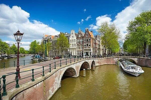 Amsterdam canal - Holland Netherlands