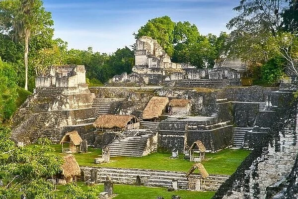 Ancient Maya Ruins, Tikal National Park, Guatemala, UNESCO