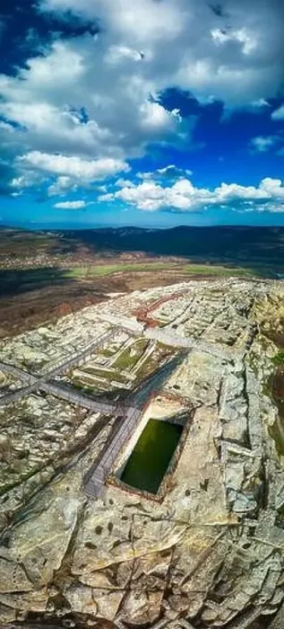 Framed Print : The ancient Thracian city of Perperikon