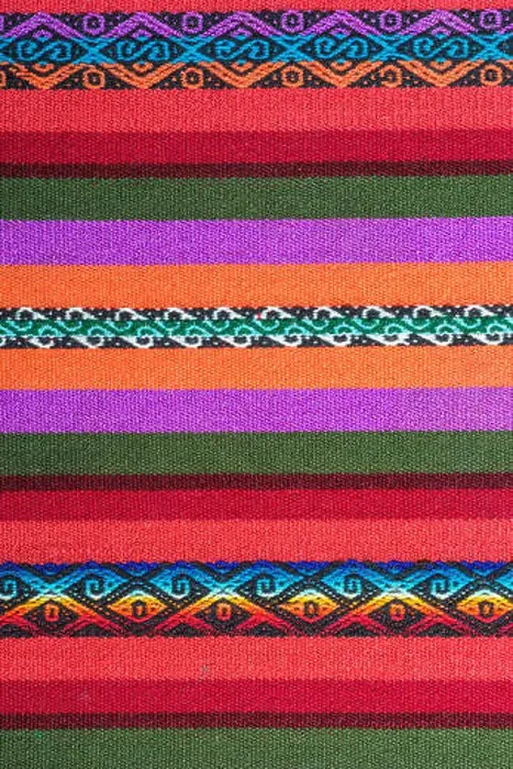 Framed Print : Andean weaving loom made in bright colors Framed Print : Andean weaving loom made in bright colors