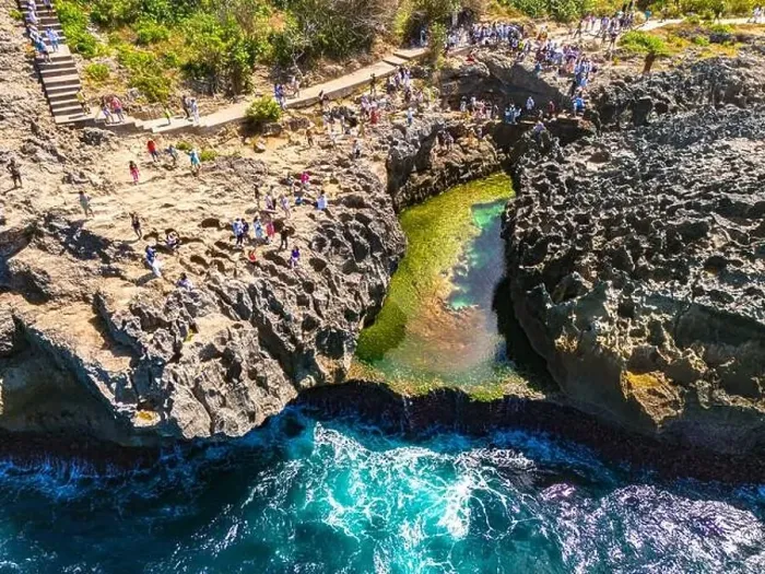 Framed Print : Angel's Billabong Beach on Nusa Penida Island, Indonesia Framed Print : Angel's Billabong Beach on Nusa Penida Island, Indonesia