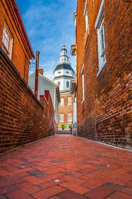Framed Print : Annapolis, Maryland, USA view of the Maryland State House Framed Print : Annapolis, Maryland, USA view of the Maryland State House