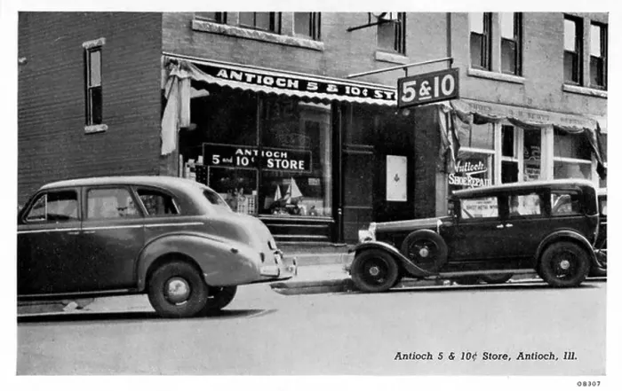 Framed Print : Antioch 5 & 10 Cent Store, Antioch, Illinois, USA, 1940 Framed Print : Antioch 5 & 10 Cent Store, Antioch, Illinois, USA, 1940