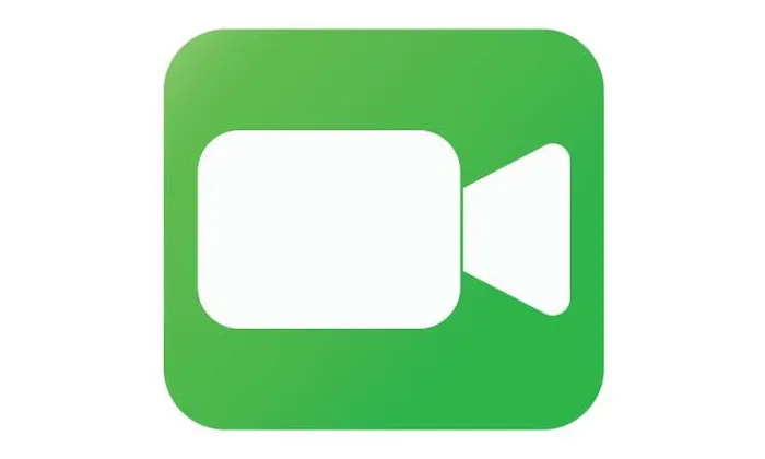 Framed Print : Apple IOS facetime video calling app icon Vector, developed and maintained by Apple Inc