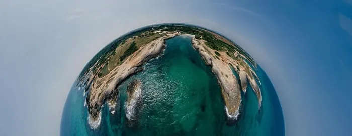 Framed Print : Apulia Italy blue Sea summer Coastline Drone 360 vr Framed Print : Apulia Italy blue Sea summer Coastline Drone 360 vr