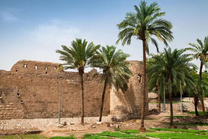 Framed Print : Aqaba Fortress, Mamluk Castle or Aqaba Fort located in Aqaba city, Jordan