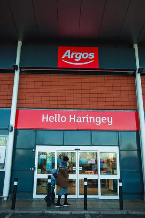 Framed Print : Argos store in Harringey, North London Framed Print : Argos store in Harringey, North London