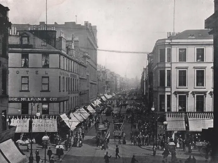 Framed Print : Argyle Street, Glasgow Framed Print : Argyle Street, Glasgow