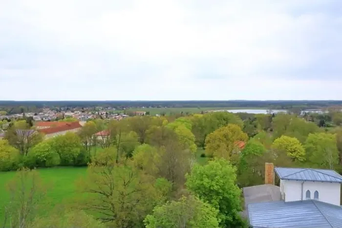 Framed Print : Arial Photo of the landscape in Germany in Joachimsthal, Brandenburg (from the Biorama-Projekt Tower) Framed Print : Arial Photo of the landscape in Germany in Joachimsthal, Brandenburg (from the Biorama-Projekt Tower)