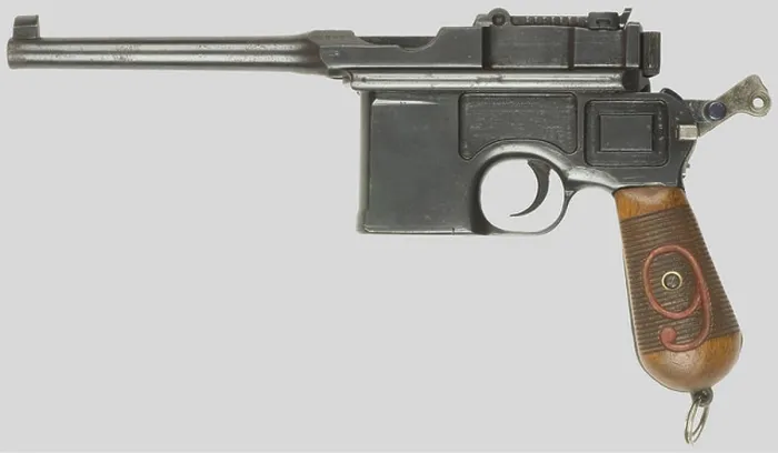 Framed Print : Armes à feu, Pistolet Mauser C96