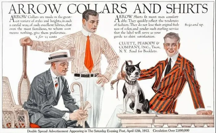 Framed Print : Arrow collars & shirts Framed Print : Arrow collars & shirts