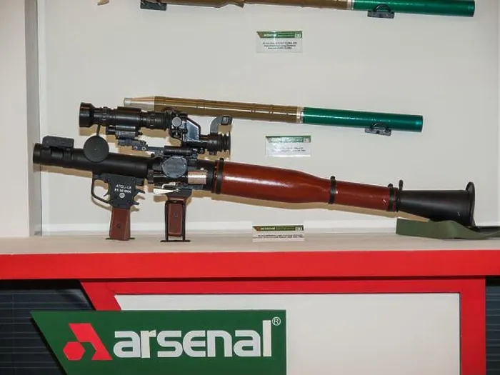 Framed Print : Arsenal 40mm 40 mm ATGL-L (RPG-7) anti-tank rocket launcher in IDEX 2011 Military Exibition Framed Print : Arsenal 40mm 40 mm ATGL-L (RPG-7) anti-tank rocket launcher in IDEX 2011 Military Exibition