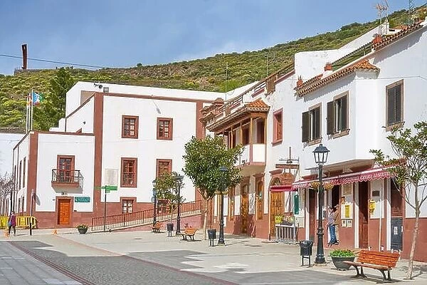 Artenara village, Gran Canaria, Spain