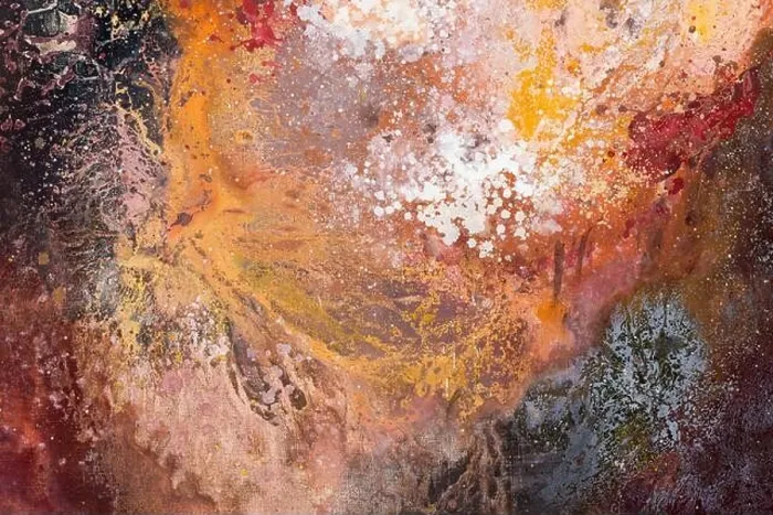 Framed Print : Artists oil paints multicolored closeup abstract background Framed Print : Artists oil paints multicolored closeup abstract background