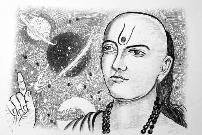 Framed Print : Aryabhata painting India Framed Print : Aryabhata painting India